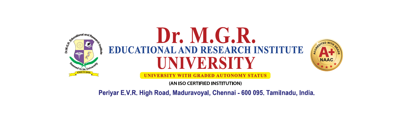 Dr. MGR Educational and Research Institute